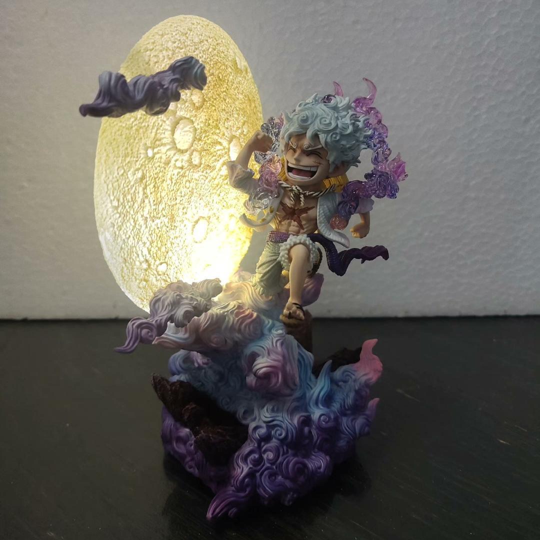 ワンピース ルフィ ギア5 ニカ フィギュア ガレージキット 顔パーツ2つ