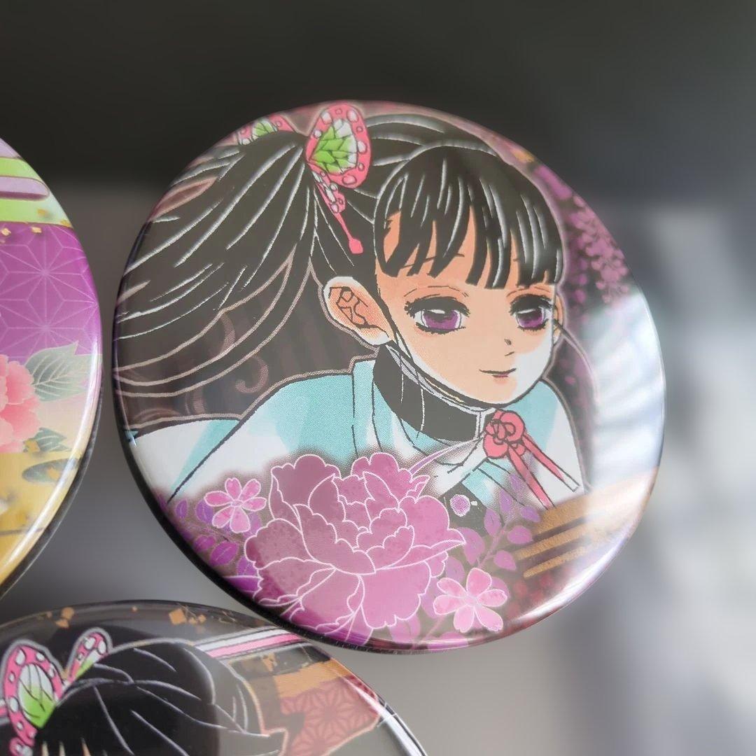 鬼滅の刃 栗花落カナヲ ジャンプショップフェアコレクション缶バッジ3