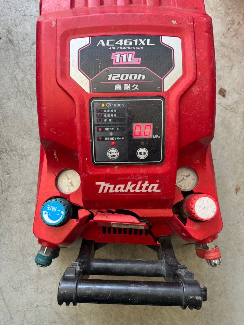 Makita AC461XLエアコンプレッサー 11Lジャンク品