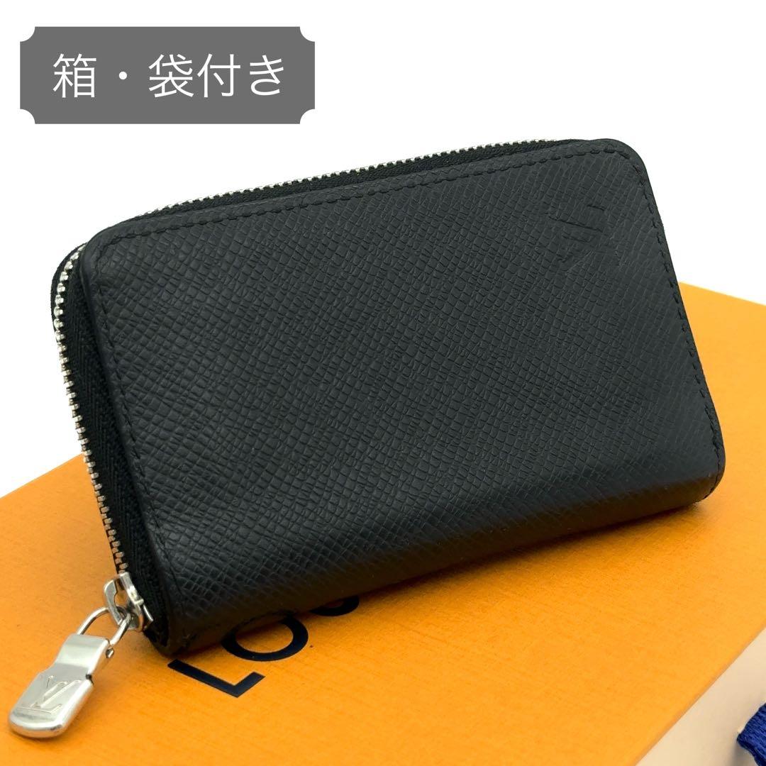 【最高級美品】ルイヴィトン タイガ ジッピーパース ノワール 小銭入れ