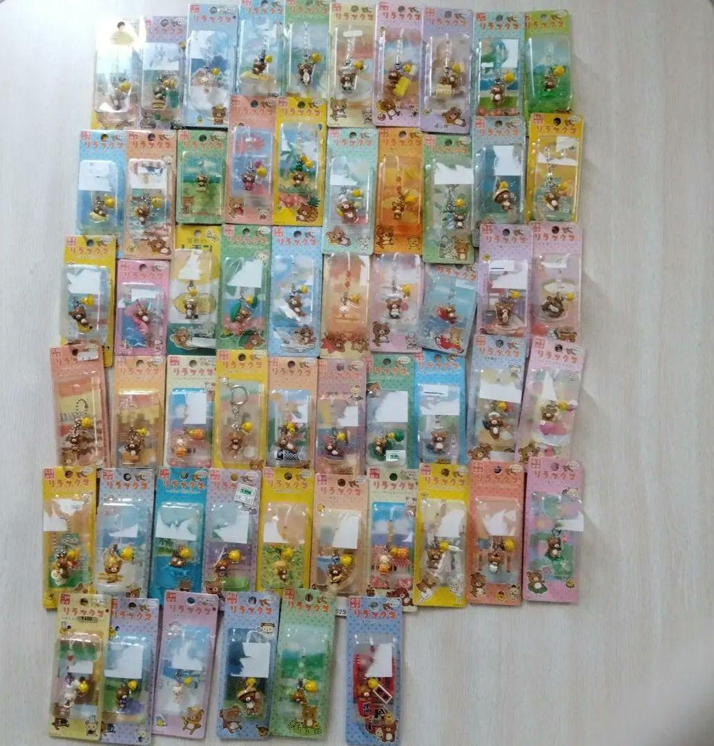 ご当地リラックマ　ストラップ　まとめ売り 47点 廃盤品 根付 56個