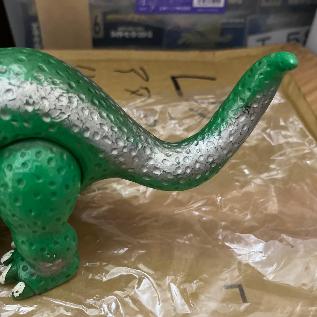 ⚠️激レア 野村トーイ ネッシー 怪獣王子 ソフビ 緑色 1960年代 当時