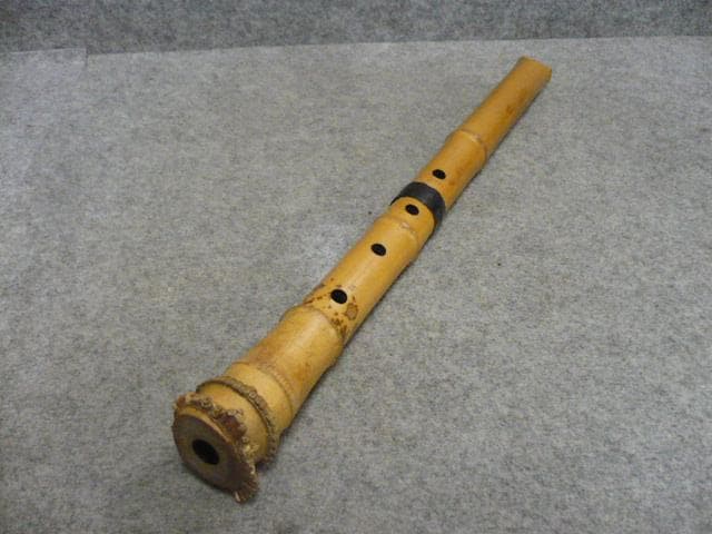 楽人銘入り尺八袋付き [B31667]