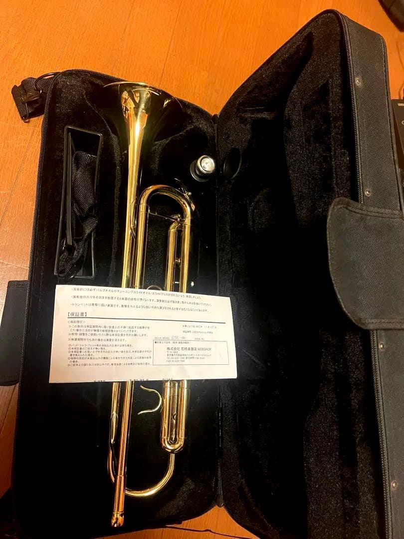 セルバ 初心者用トランペット ゴールド.