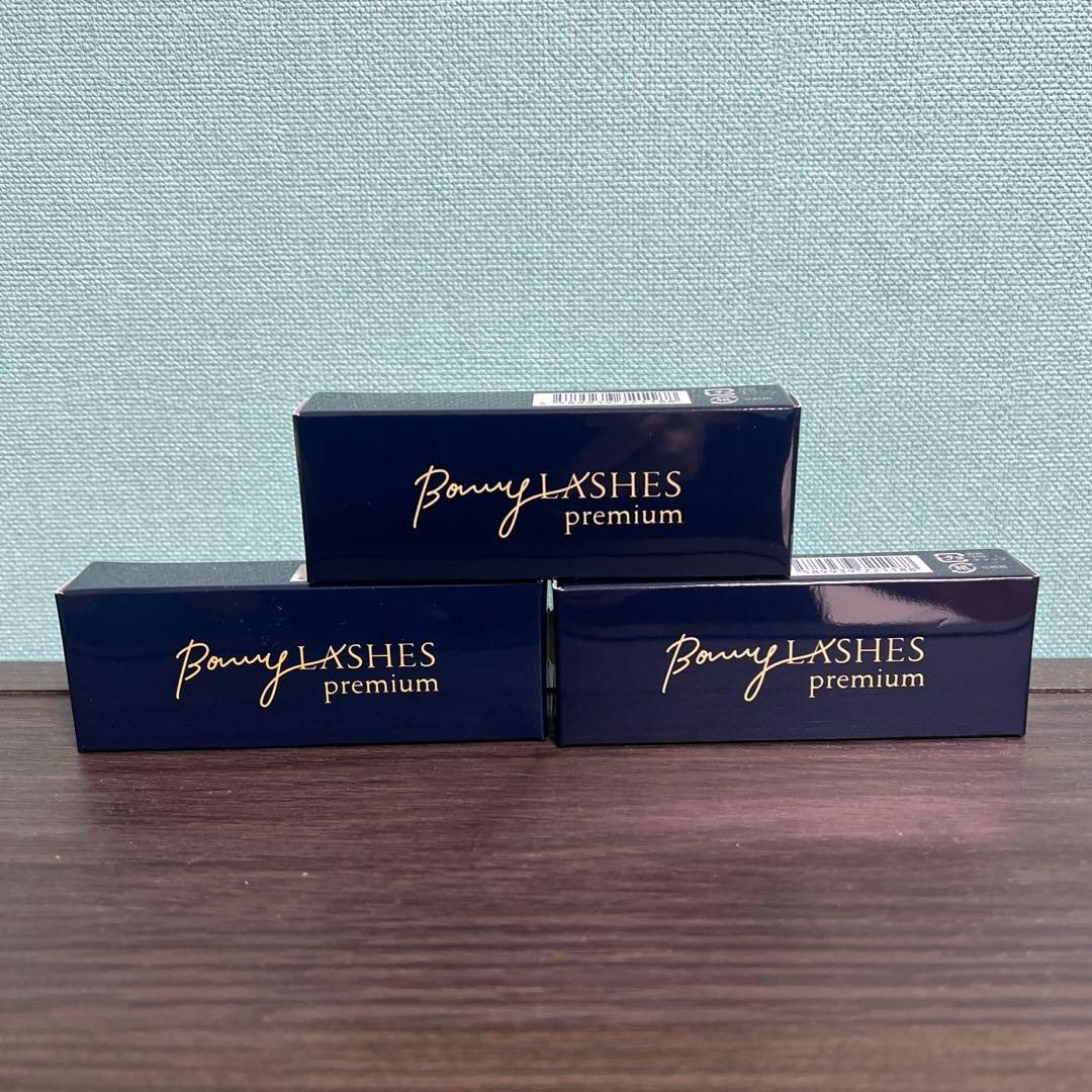 【新品未開封3点セット】ボニーラッシュ プレミアム まつ毛美容液 3mL