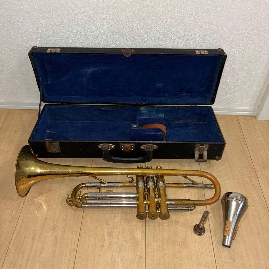 最高級　NIKKAN TOKYO トランペット no.4 ヴィンテージ Nikkan No.2 Trumpet トランペット 現状品 -GrunSound-x759