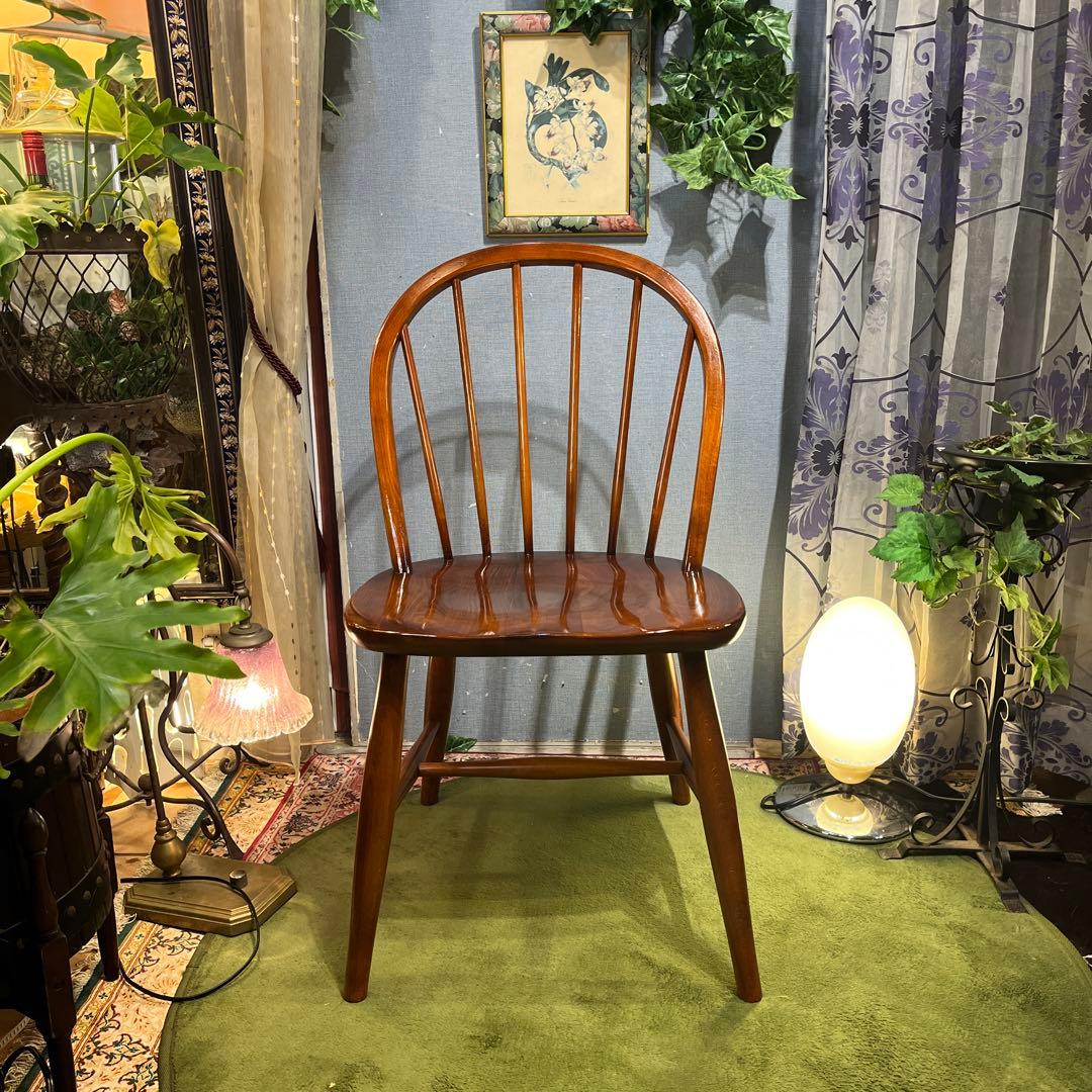 L２　キツツキマーク　ヴィンテージ ヴィンテージ ボーバックチェア