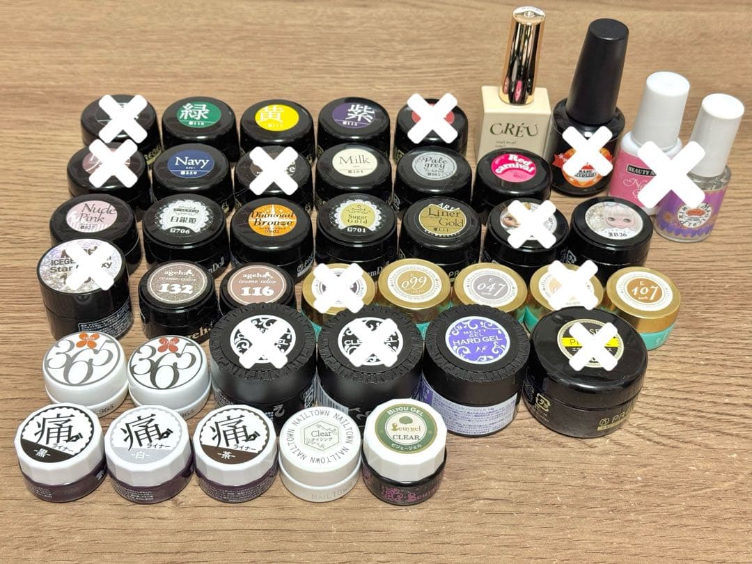 【まとめ売り・バラ売り】ネイル用品 カラージェル