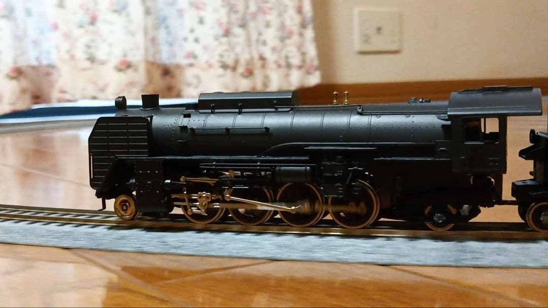 HOゲージ 天賞堂アダチ D52蒸気機関車 戦時型、メンテナンス済 - メルカリ