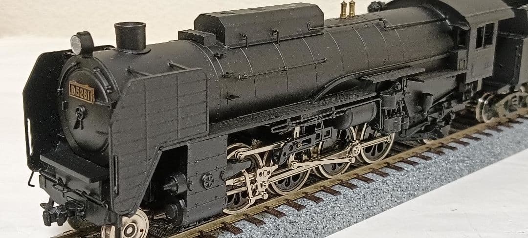 HOゲージ 天賞堂アダチ D52蒸気機関車 戦時型、メンテナンス済 - メルカリ