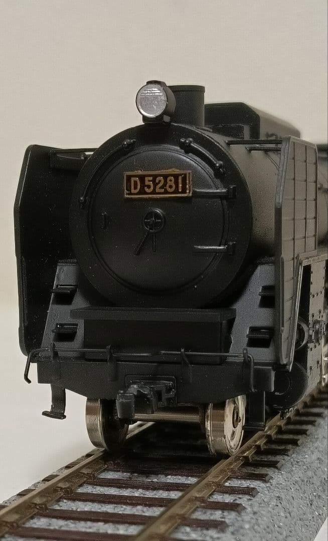 HOゲージ 天賞堂アダチ D52蒸気機関車 戦時型、メンテナンス済 - メルカリ