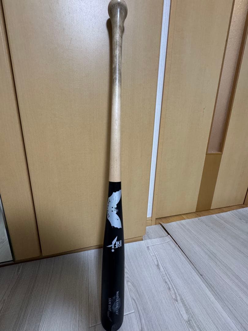 サムバット　硬式バット 木製 黒/白 プライム 野球 サムバット 硬式木製バット 硬式木製 木製 木製バット