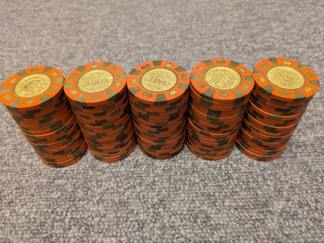 MGM カジノチップ $1000表記 100枚 ポーカー カジノ