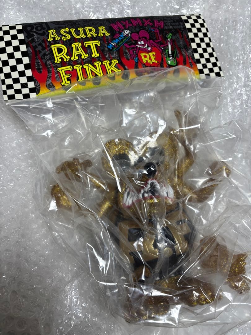 BlackBook Toy Asura Rat Fink ゴールド - メルカリ