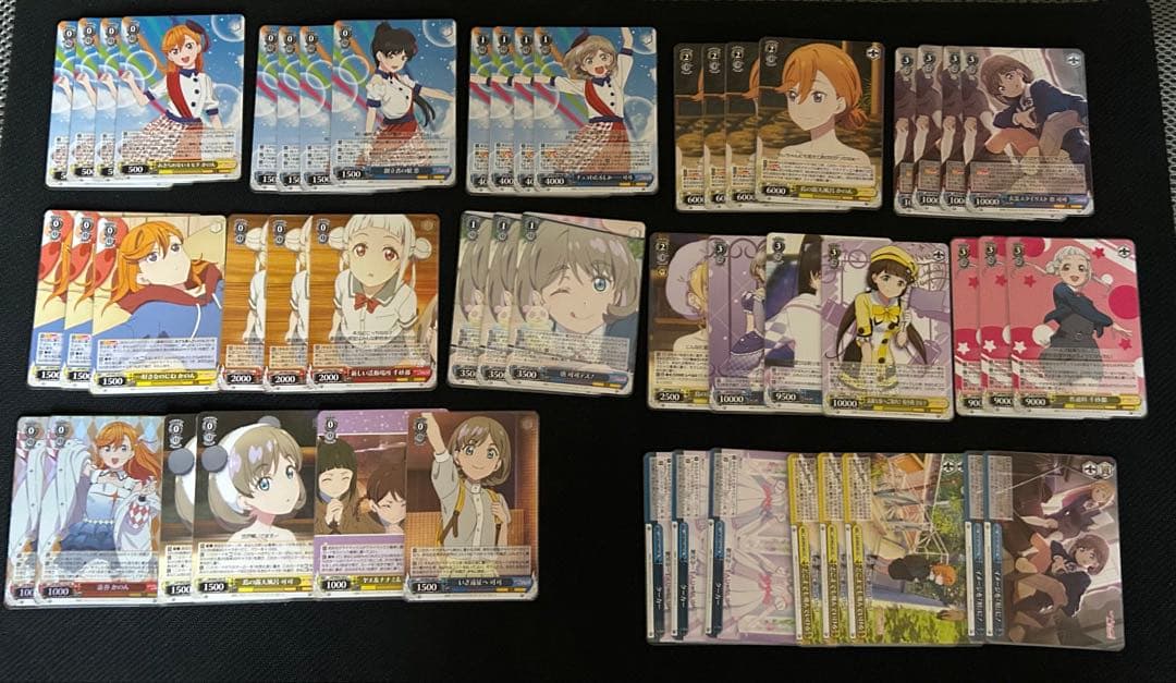 ヴァイスシュヴァルツ　ラブライブスーパースター　デッキパーツセット＋SPなど