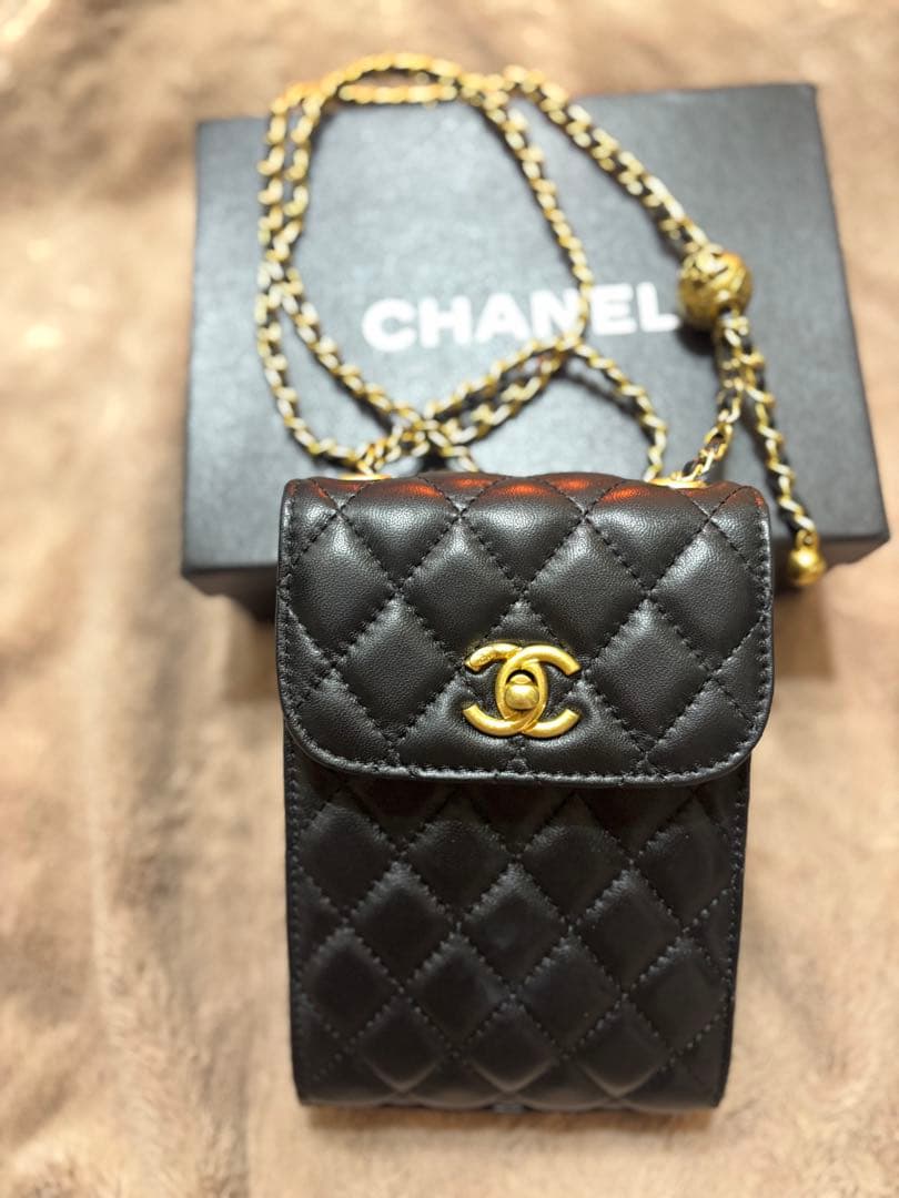 CHANEL シャネル ノベルティ　チェーン　ショルダーバッグ　ポシェット