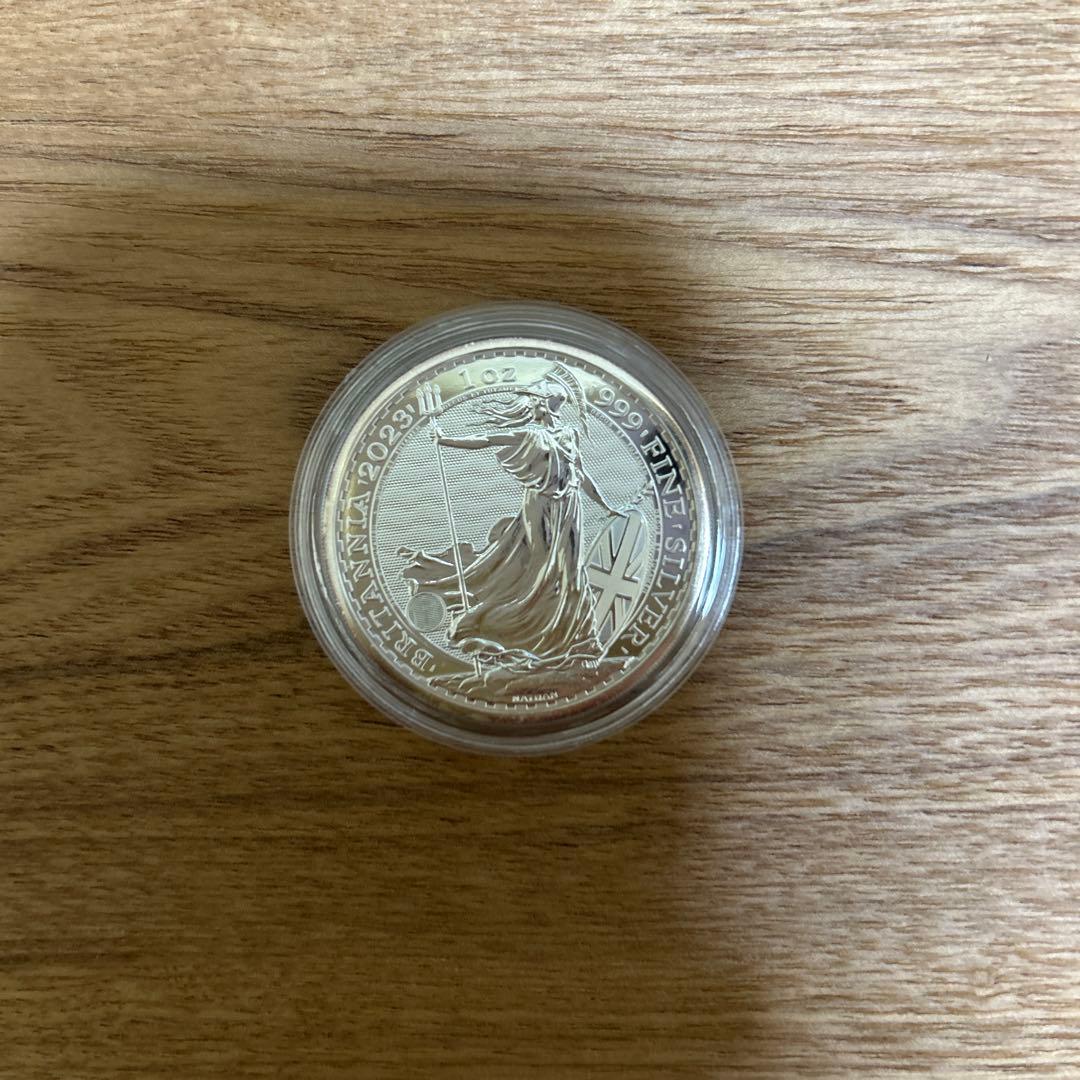 純銀　2023 イギリス　ブリタニア
