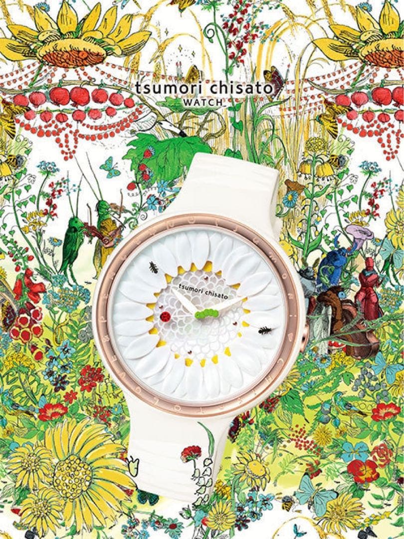 ツモリチサト　腕時計　ハッピーフラワー　10周年記念モデル　500個限定