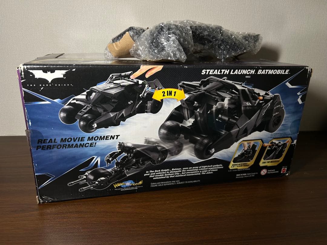 マテル ダークナイト ステルス ランチ バットモービル