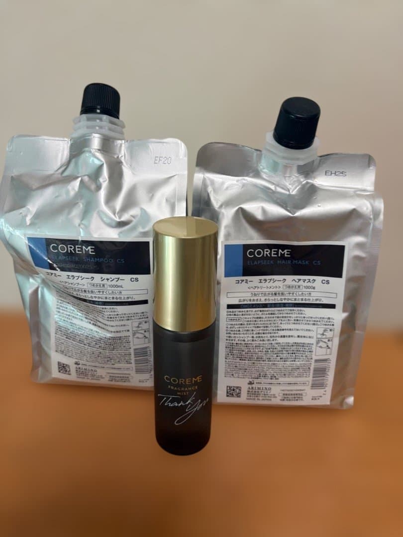 コアミーエラプシークシャンプーヘアマスクCS1000