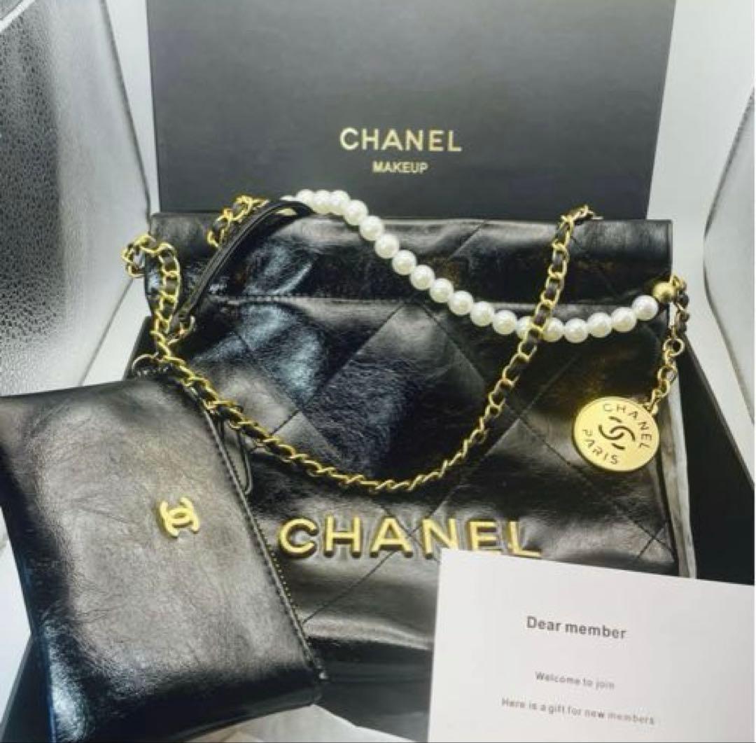 新品未使用♡CHANEL✨シャネル ノベルティ 2WAY チェーン ショルダー