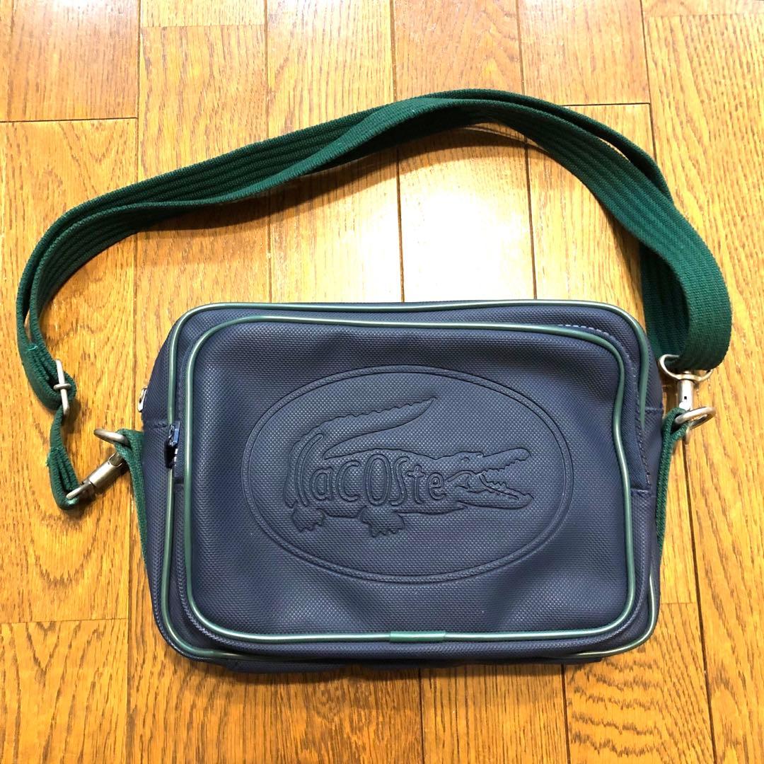 LACOSTE ラコステ　90s ヴィンテージ ショルダー　バッグ 希少