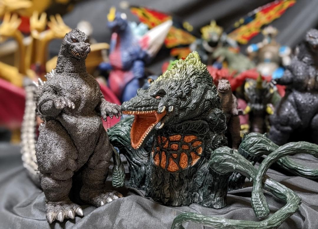 ゴジラ平成VSシリーズ（バンダイ）ソフビフィギュア20体セット