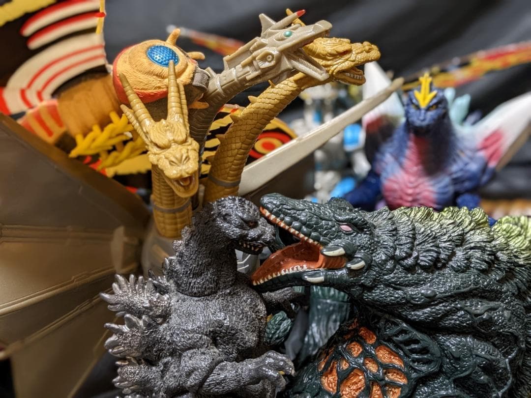 ゴジラ平成VSシリーズ（バンダイ）ソフビフィギュア20体セット