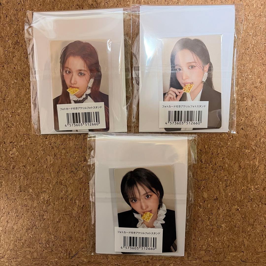 MISAMO PLAY JYP 購入特典 フォトカード付きアクスタ コンプセット
