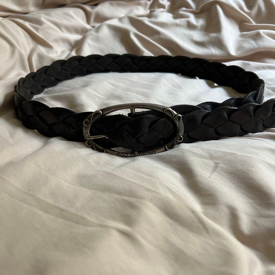 EGO TRIPPING 編み込みブラックベルト EGO TRIPPING / エゴトリッピング 公式通販 | BRYAN