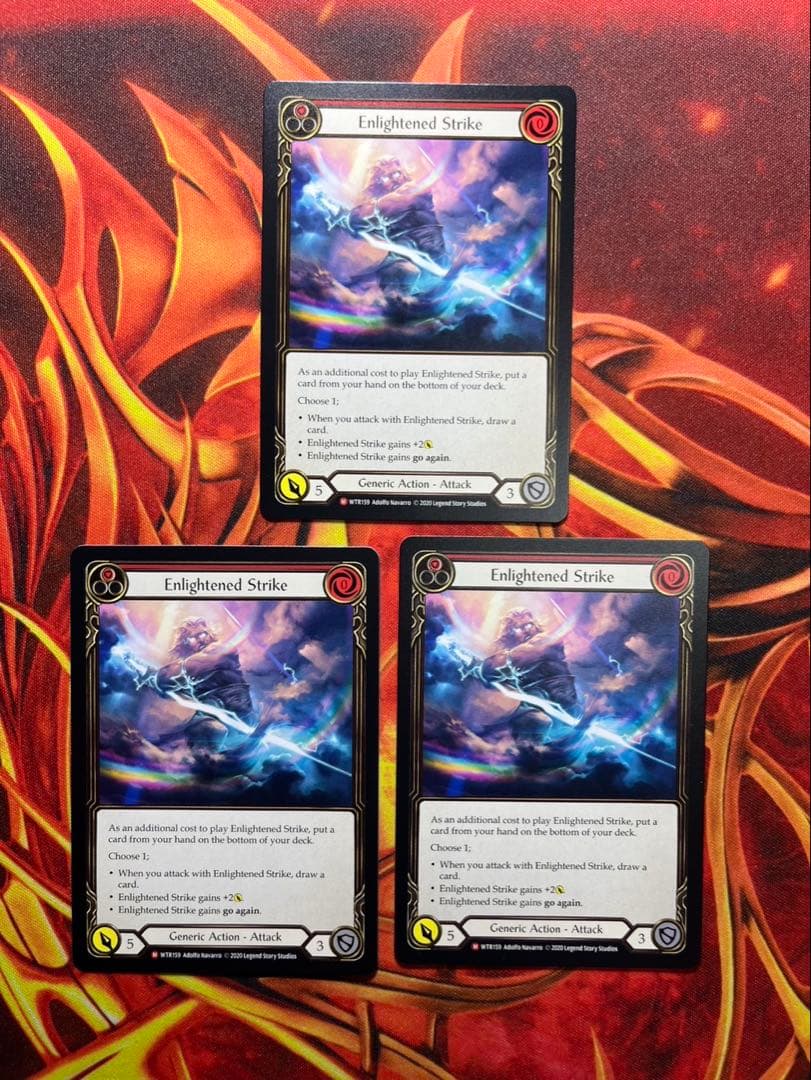 Fab Enlightened Strike 英語版3枚セット
