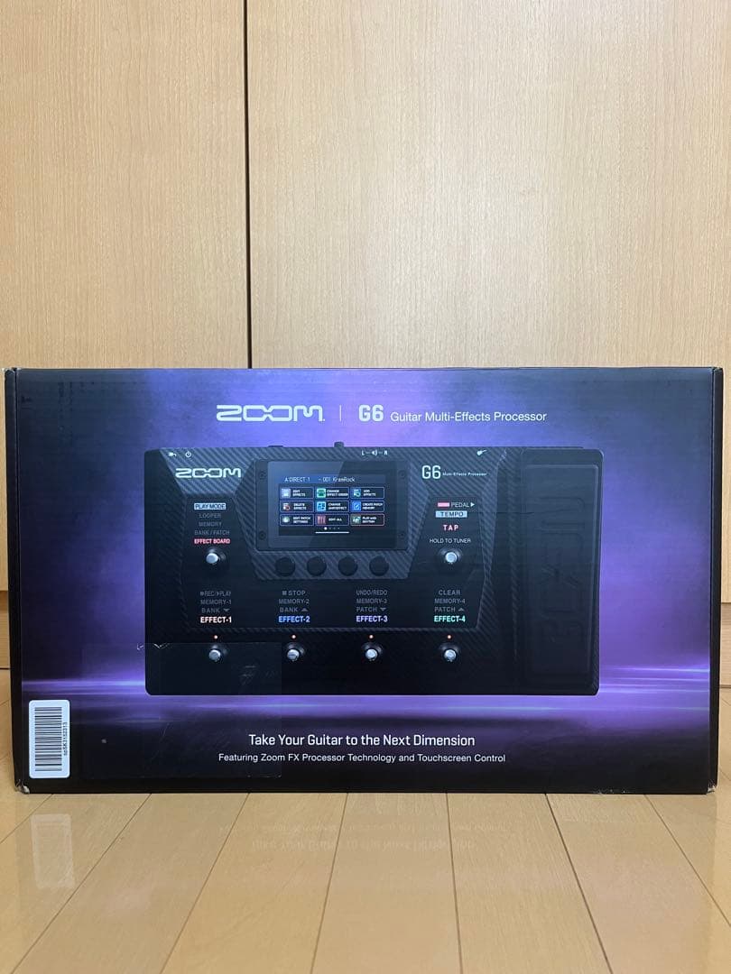 ZOOM G6 マルチエフェクター 本体 + ACアダプター ZOOM G6 マルチエフェクター 本体 + ACアダプター ZOOM G6 ギター