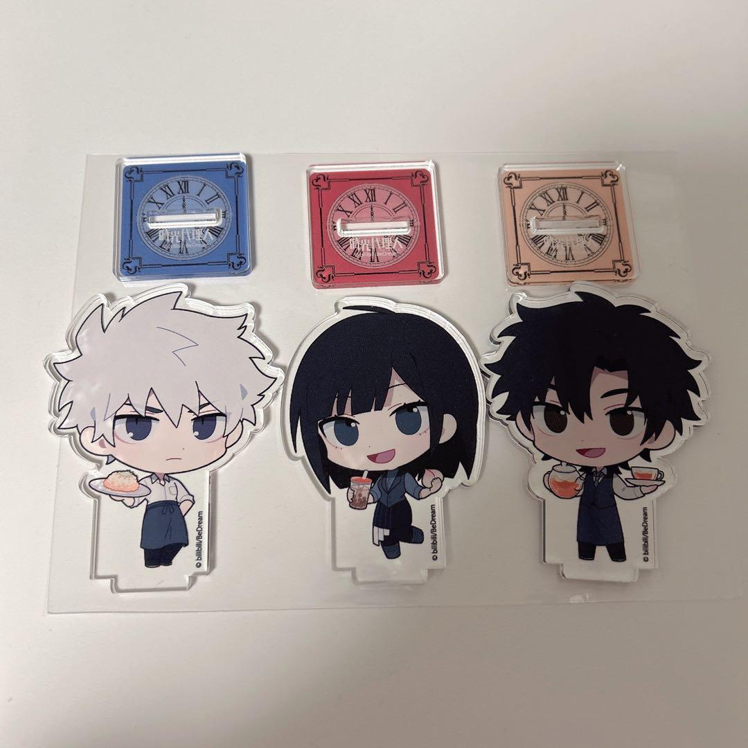 時光代理人 トキ ヒカル リン ミニキャラアクリルスタンド コラボ