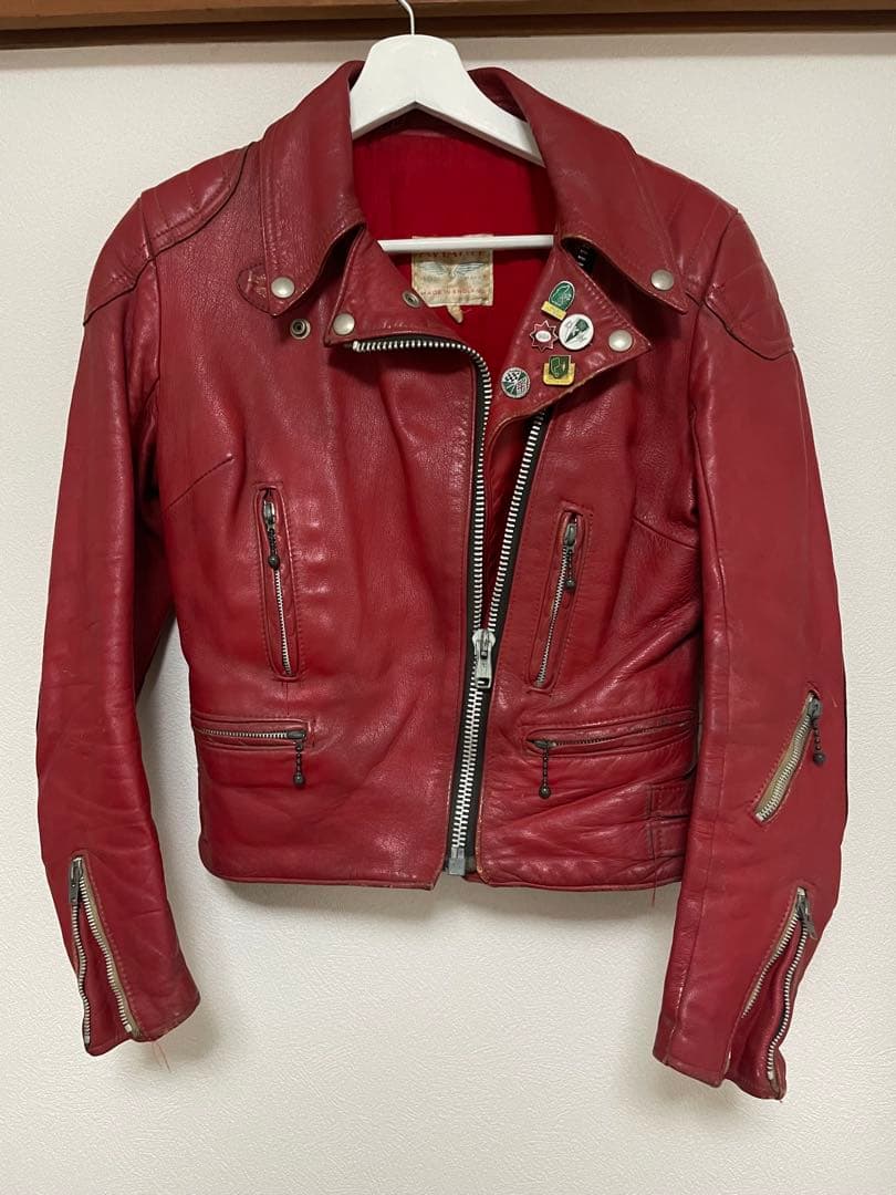 ど*読様 70s Lewis Leathers ルイスレザー スターライトニング LEWIS LEATHERS STAR LIGHTNING 80's Vintage Motorcycle Jacket