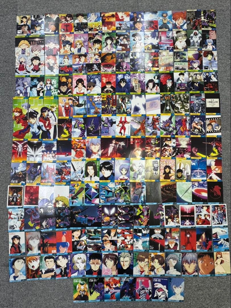 エヴァンゲリオン　カルビー　カード　まとめ売り　175枚　ラッキーカード