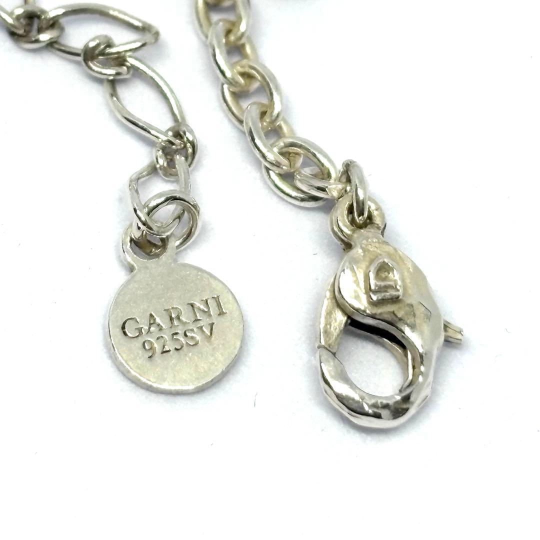 GARNI】太陽 花 ペンダント 47cm SILVER ネックレス ガルニ