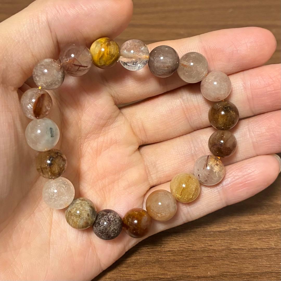 【ガーデンルチルクォーツ】私の霊力入れてます。パワーがズドンとくる！