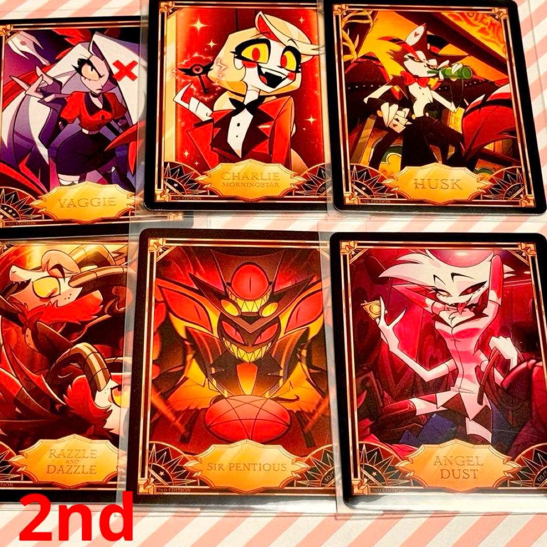 ハズビンホテル カード チャーリー エンジェルダスト ヴァギー ハスク