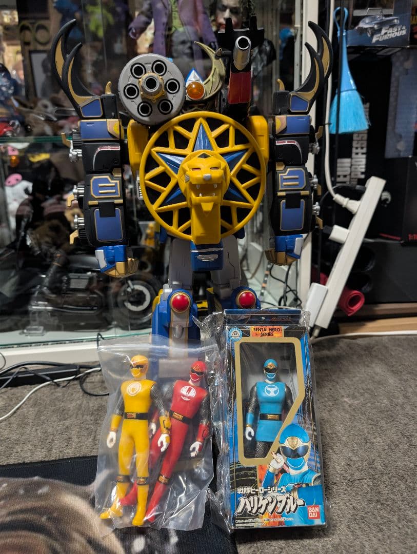 ハリケンジャー ロボット 旋風神 ソフビ