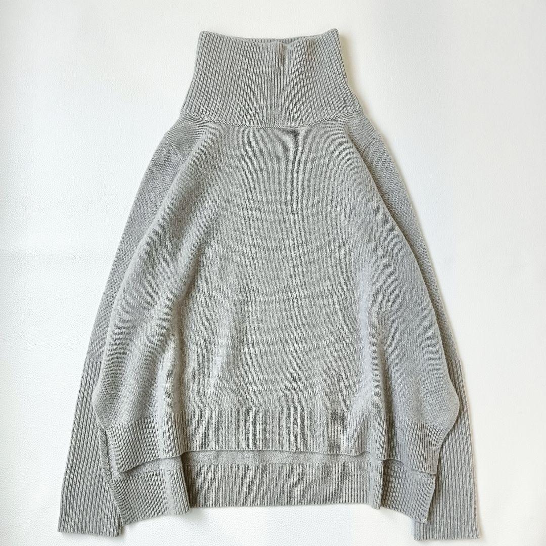 美品✨《lisiere》リジェール カシミヤ100タートルネックニット ゆったり