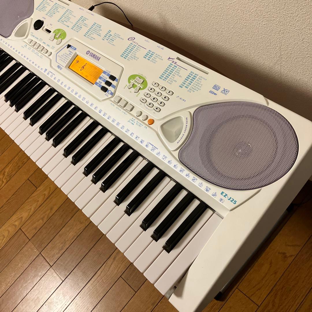 YAMAHA 電子ピアノ EZ-J25 - メルカリ