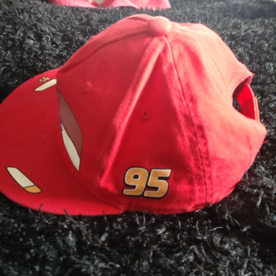 ディズニー カーズ 帽子 キャップ ライトニングマックィーン 54cm