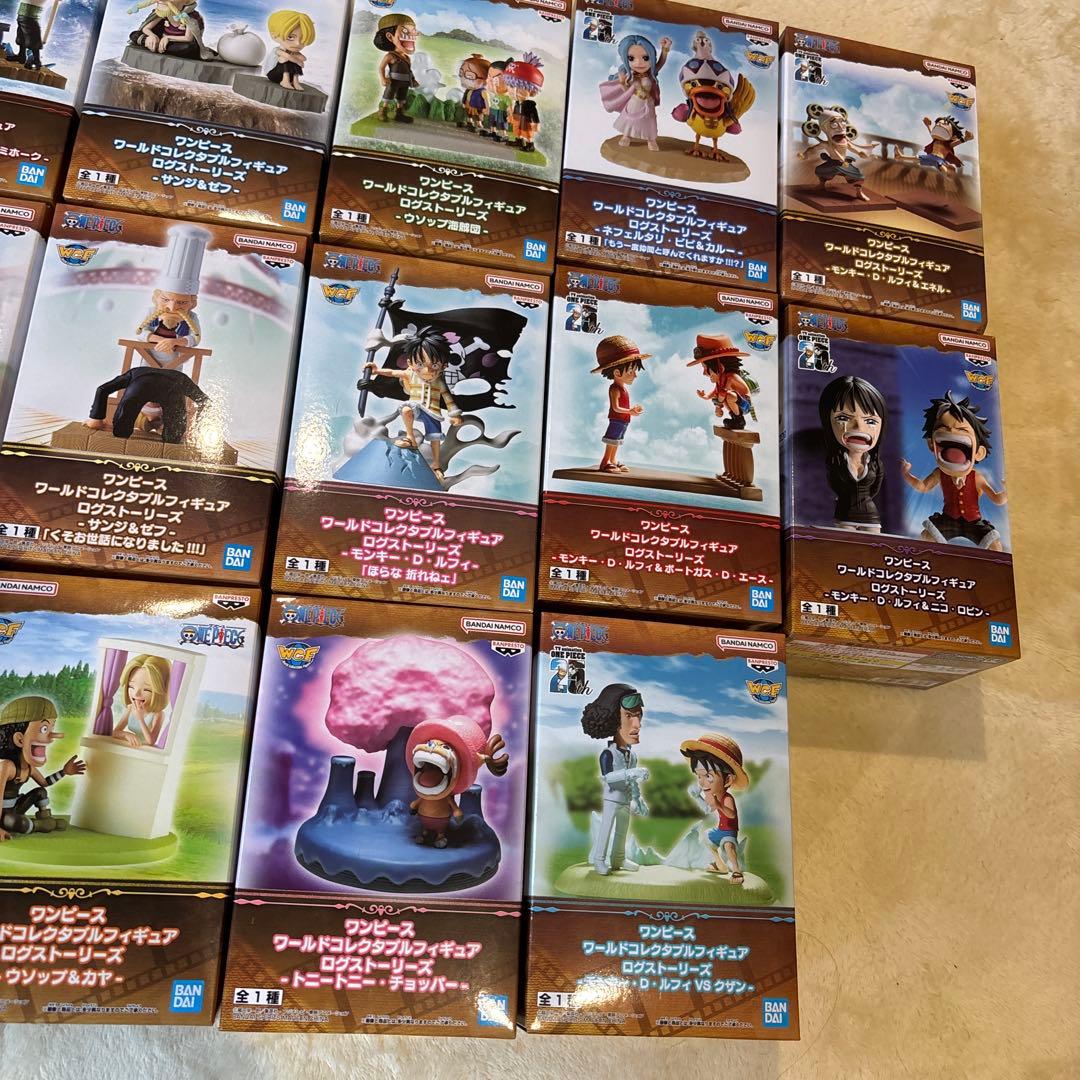 ワンピース ワールドコレクタブルフィギュア ログストーリーズ17体