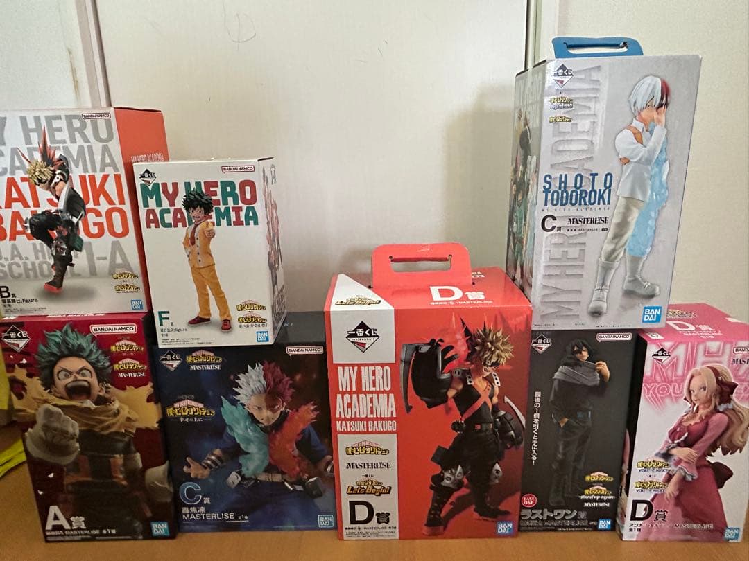 ヒロアカ 一番くじ フィギュア まとめ売り (開封品)