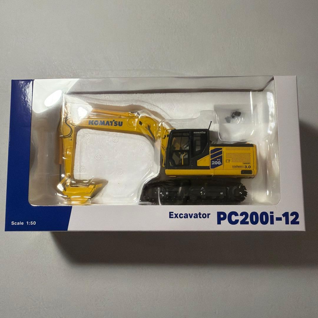 コマツ　komatsu PC200i-12 1:50 ミニチュア KOMATSU】コマツ 油圧ショベルPC200i-12 - KYOWA 建設機械の販売から