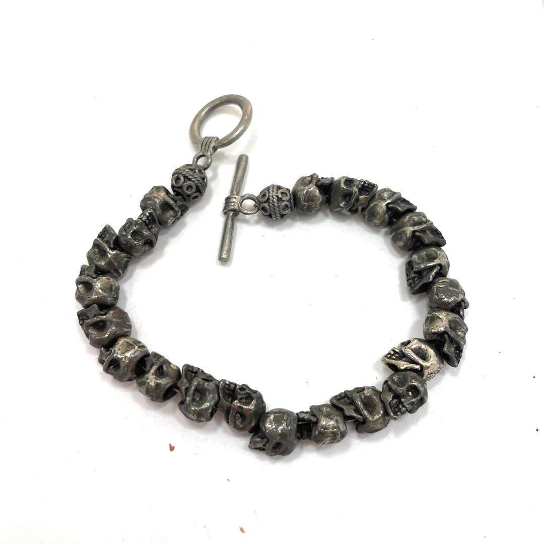 NECROMANCE ネクロマンス hide スカルブレスレット