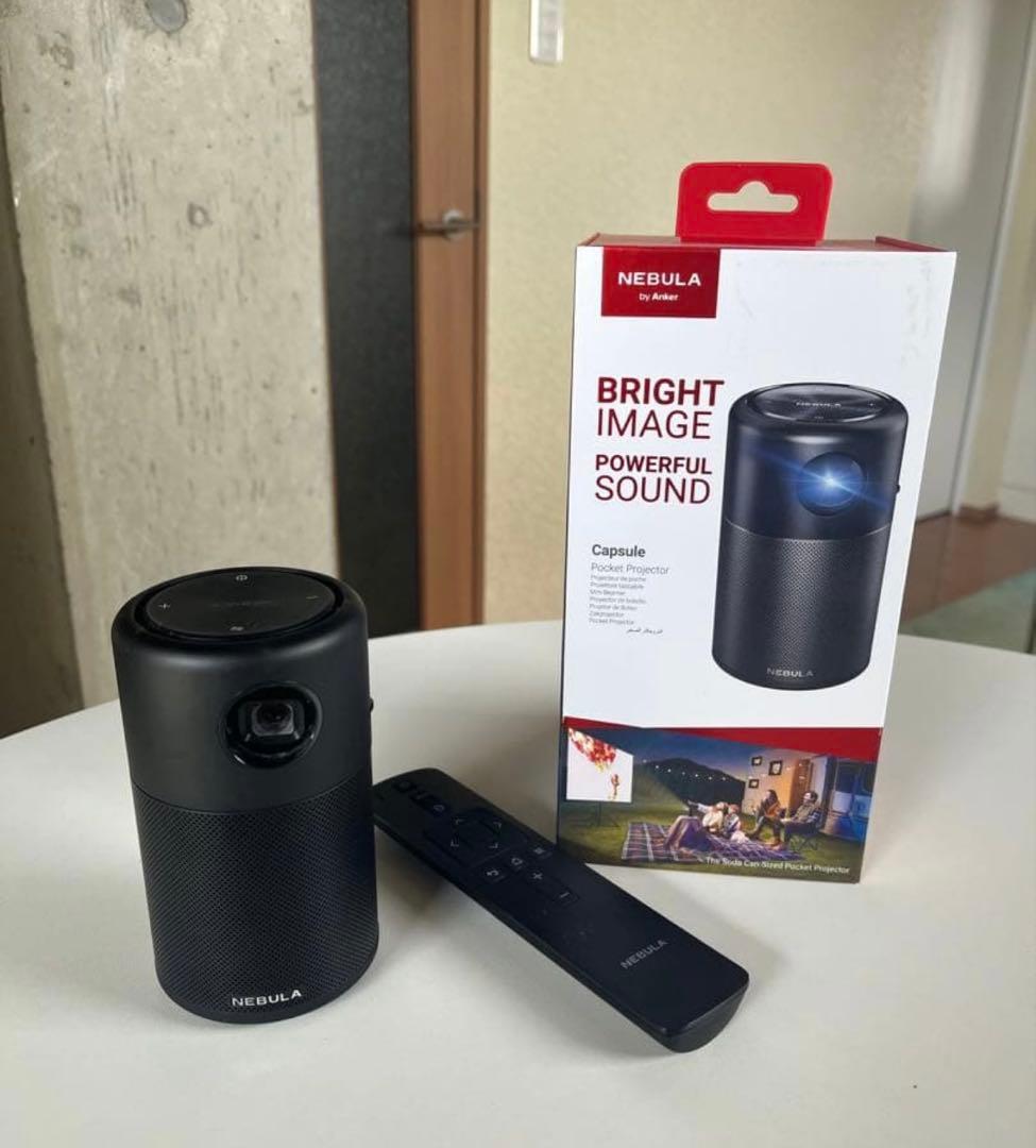 NEBULA capsule b2s ネブラカプセル三脚付き 胸ポケットに入る】Nebula Capsuleの公式プロジェクタースタンドが