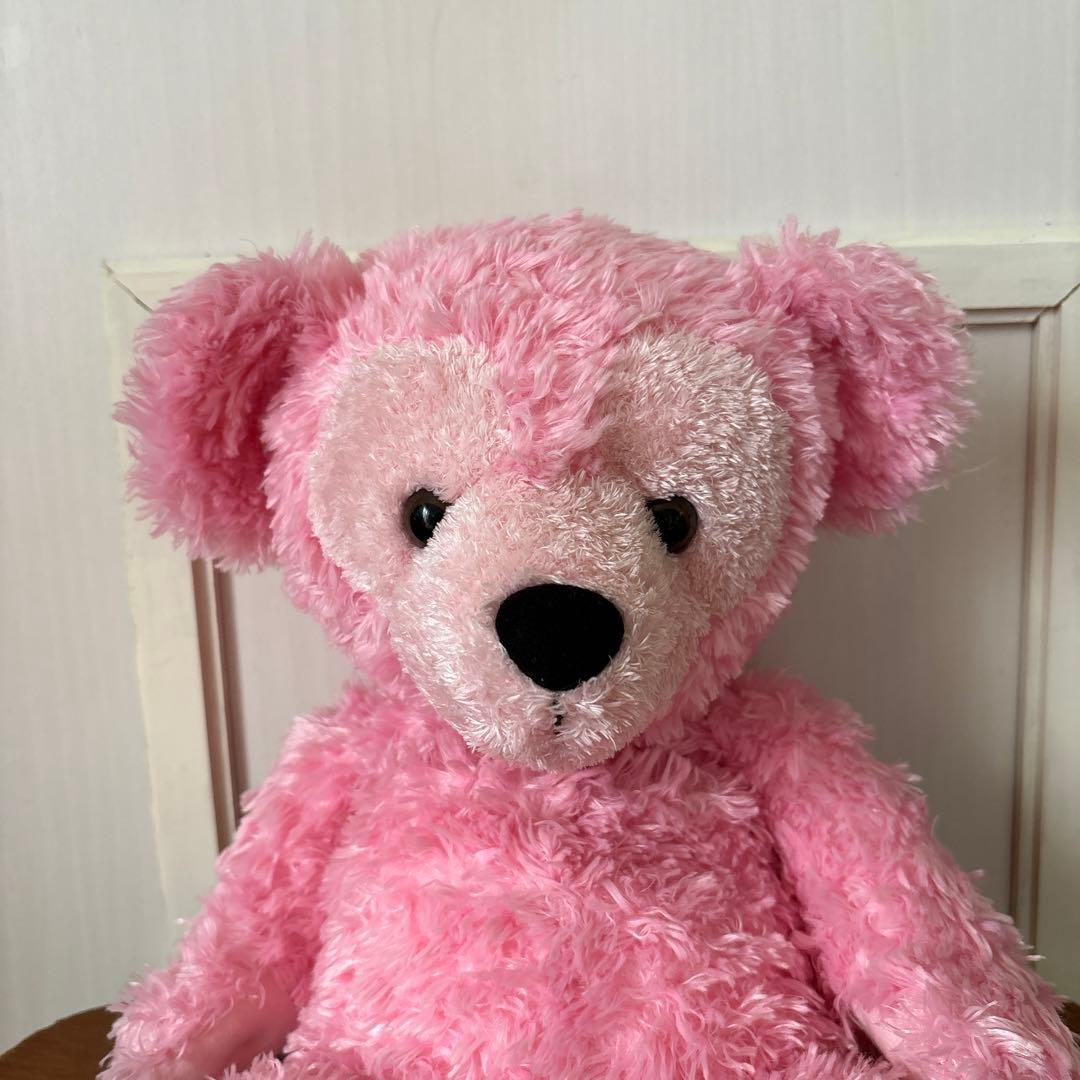 ダッフィー　WDW ぬいぐるみ　ピンク　ぽぽちゃん