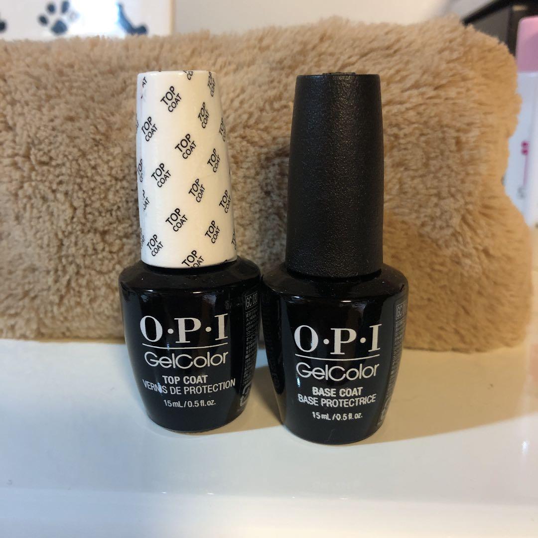 OPI ベース  トップコート　ジェルネイルセット