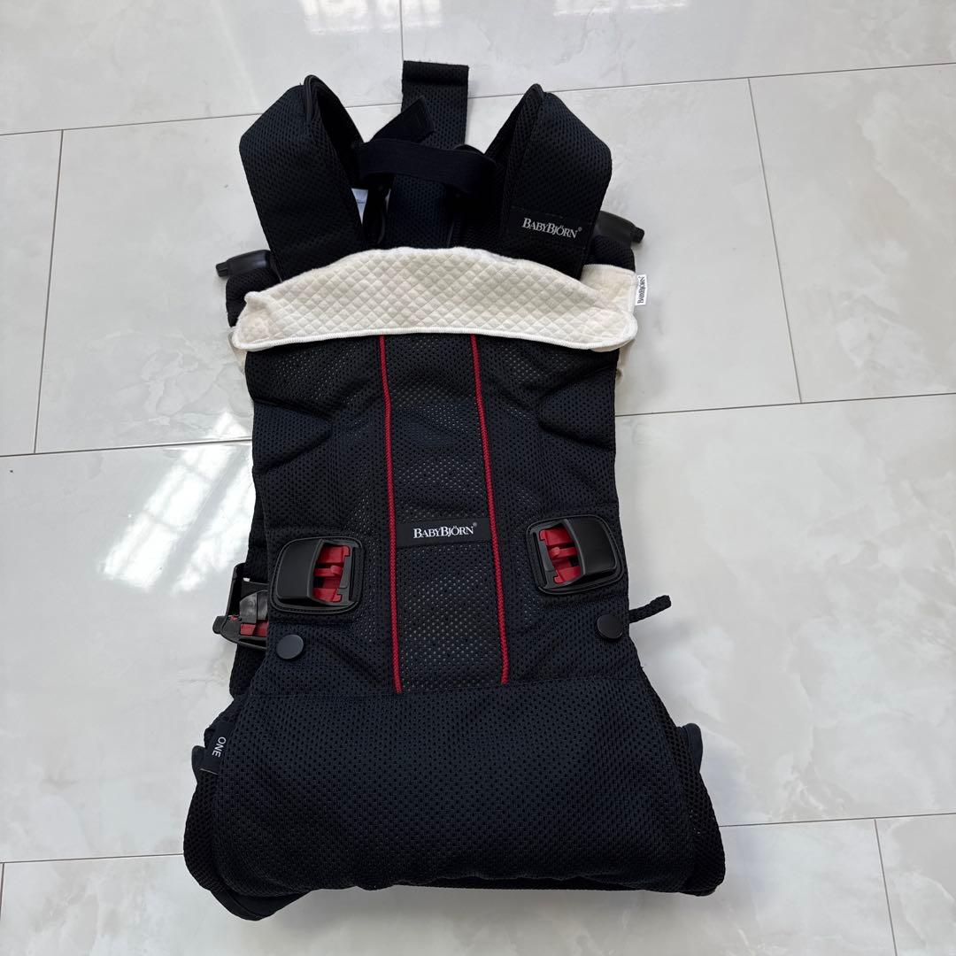 BabyBjörn ONE 抱っこ紐 ブラック メッシュ - メルカリ